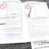 1995 Ruger Instruction Manual, Registration, Revolver & Conversion Card - Image 8