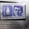 1996 Grenadines Kennedy Commemorative Set Stamps with 2 1964 Halves COA - Image 3