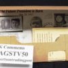 1996 Grenadines Kennedy Commemorative Set Stamps with 2 1964 Halves COA - Image 7