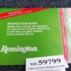 1999 Remington Factory Owner’s Manual & Papers for 597 Rifles 6 Docs LSS Parent - Image 8