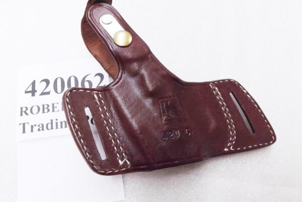 Black Widow type Leather Holster for Sig P S&W 59 5900 SD9 Daewoo HK P2000 - Image 9