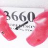 Checkered Grips fit Smith & Wesson J Round 36 60 640 642 Hot Pink polymer 3660P - Image 6
