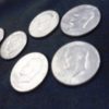 Collection of 57 US Clad Dollar Coins: Ikes, Anthonys, Sacagawea & 2 Pres - Image 4