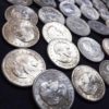 Collection of 57 US Clad Dollar Coins: Ikes, Anthonys, Sacagawea & 2 Pres - Image 6