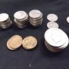 Collection of 57 US Clad Dollar Coins: Ikes, Anthonys, Sacagawea & 2 Pres - Image 9