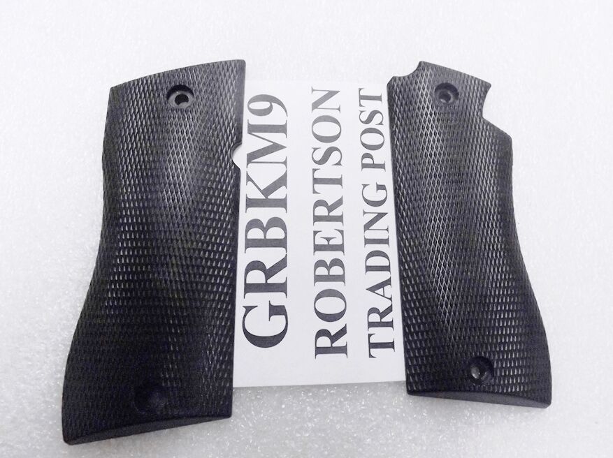 Correct Replacement Grips fit Star BM9 Pistols Black Polymer No Screws $5 Ship