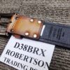 DICKIES BELT MENS HEAVY DUTY LEATHER Work Belt Size 42 Brown Excellent Condition - Image 8