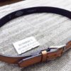 DICKIES BELT MENS HEAVY DUTY LEATHER Work Belt Size 42 Brown Excellent Condition - Image 9