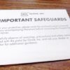 Glock Important Safeguards Owners Instruction Manual Packet 1991 Exc Gen 1-3 - Image 8