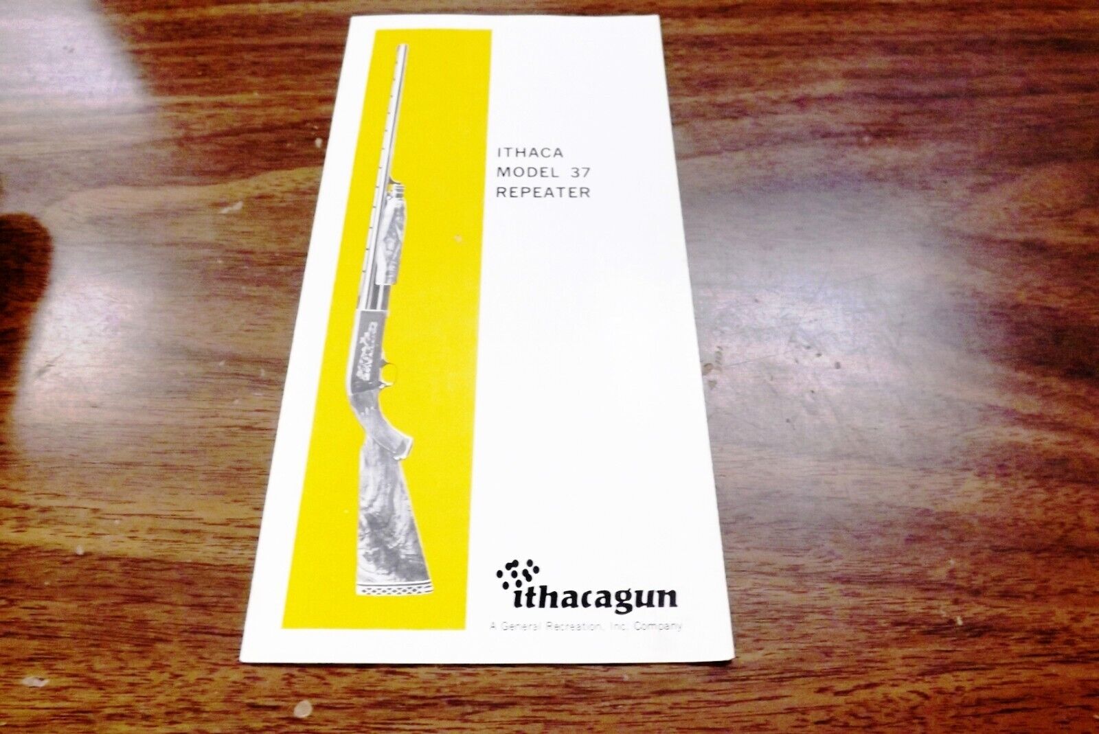 Ithaca Factory Manual for Model 37 Featherlight Pump Slide Action Shotgun c 1968