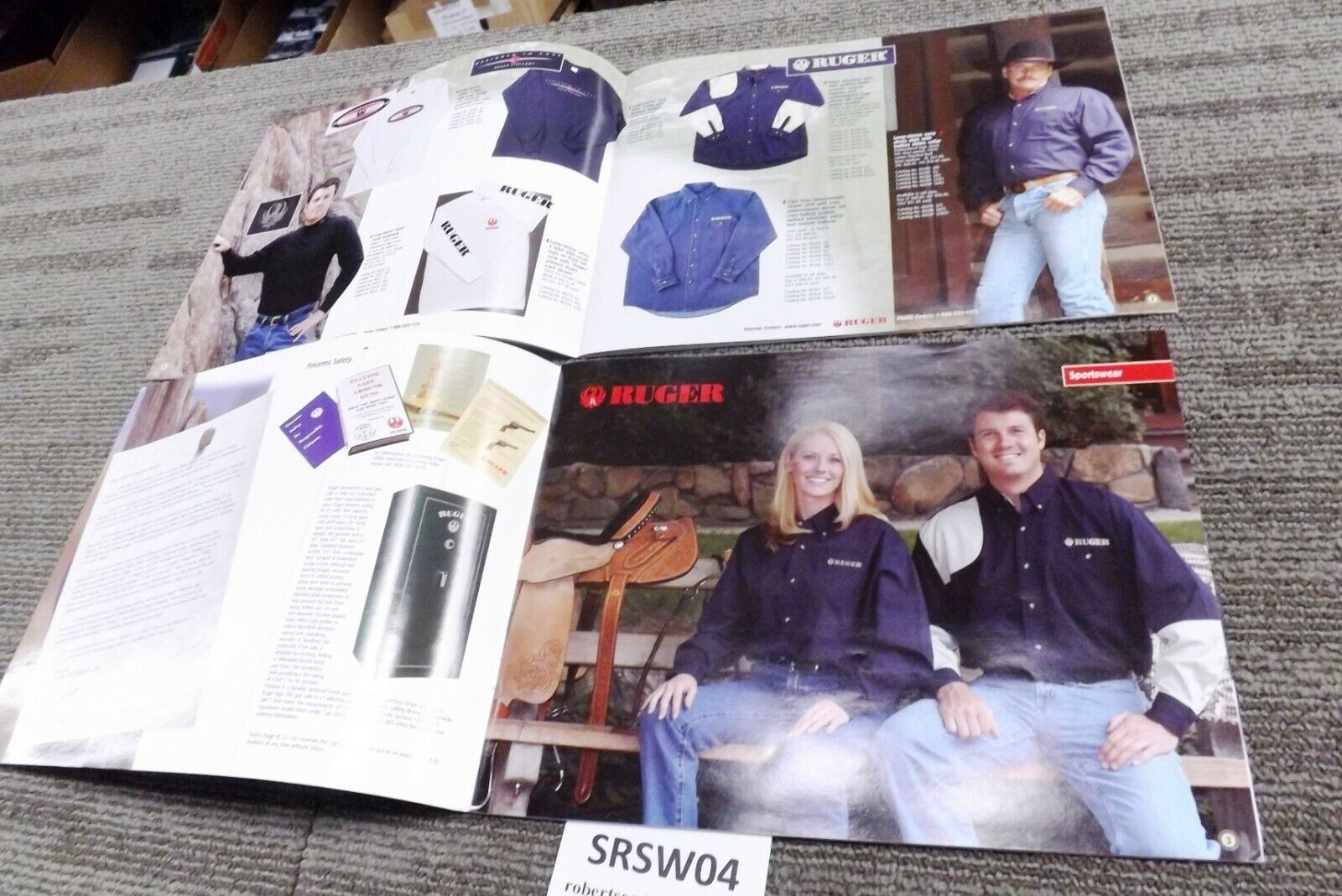 Ruger 2004 Sportswear & Accessories Catalog 35 Pages Color 8 1/2x11 New Cond - Image 4