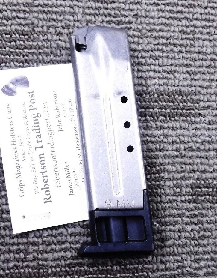 Ruger 9mm 90098 Stainless Factory 10 Shot 9mm Magazine Fits P85 P89 P93 P94