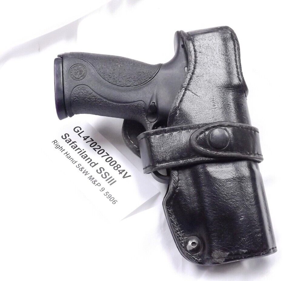 Safariland Duty Holster S&W M&P 9 40 Glock 17 19 S&W 5900 6900 SSIII VG