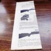 Savage Owners Instruction Manual for Bolt Lever Pump Center Fire Rifles VG 1975 - Image 8
