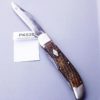 Shapleigh Hardware 2 Blade Folding Hunter Knife ca 1940 B387 Handle Repairs - Image 11
