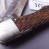 Shapleigh Hardware 2 Blade Folding Hunter Knife ca 1940 B387 Handle Repairs - Image 8