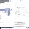 Sig Sauer Factory Manual, Papers, Hang Tag for P238 .380 Pistol 2009 7 Documents - Image 5