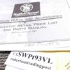 Smith & Wesson Parts, Accessories 1992-1993 List, Manual 64 Pg w Letter & Docs - Image 13