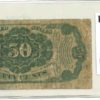 US 1875 Fractional 50 cent Currency Note Reconstruction Era Very Good Condition - Image 3