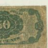 US 1875 Fractional 50 cent Currency Note Reconstruction Era Very Good Condition - Image 7