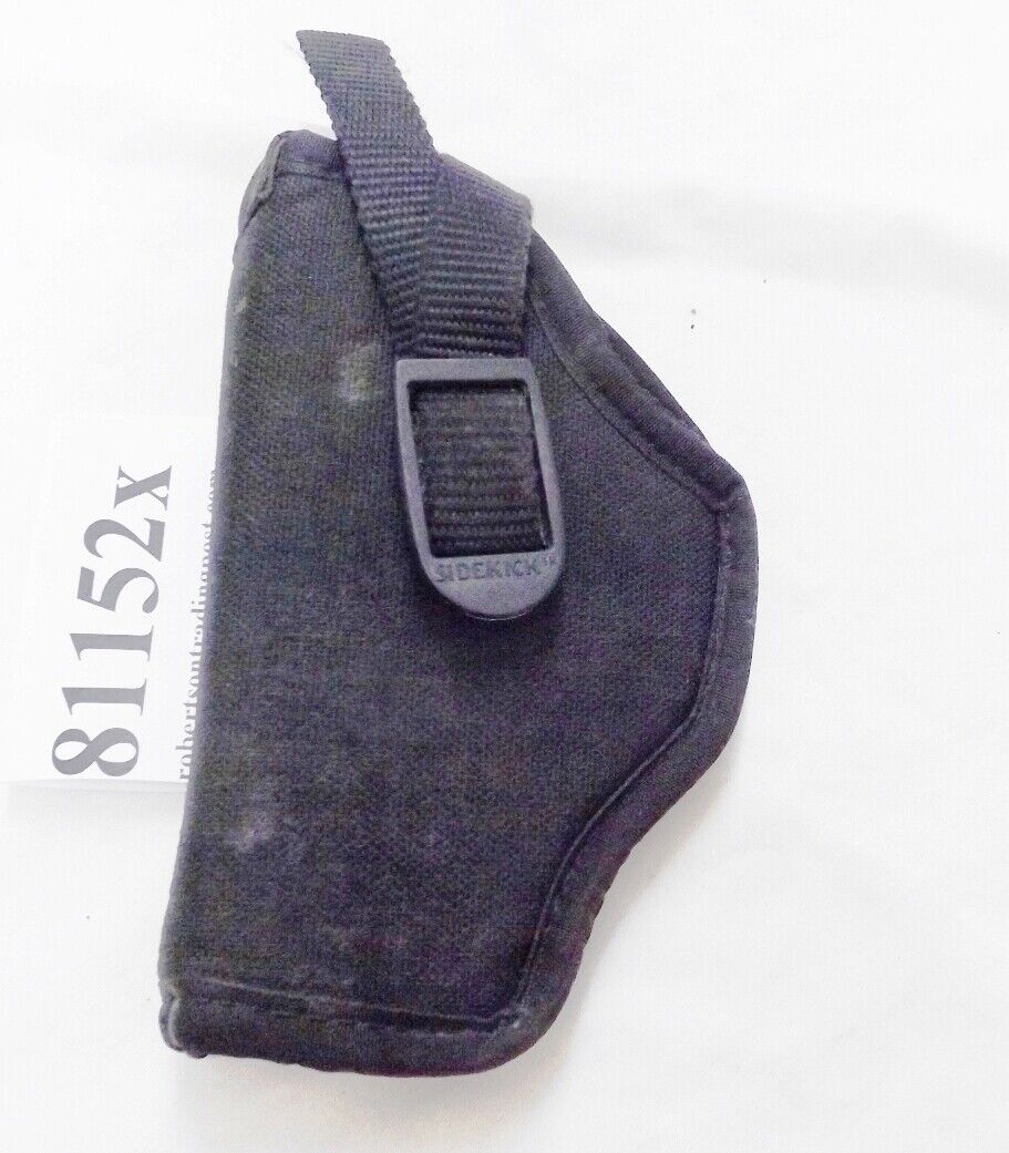 Uncle Mike’s Black #15 Left Hand Hip Holster fits Mid Size Autos Glock 19 81152