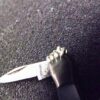 est 1930s German Miniature Fob 1 Blade Pocket Knife Mother of Pearl Exc - Image 4