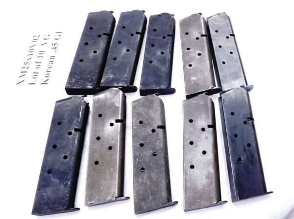 10 Korea GI Magazines fit Colt 1911 Government .45 ACP $6.90 ea Free Ship - Image 12