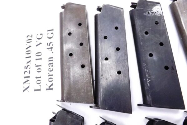 10 Korea GI Magazines fit Colt 1911 Government .45 ACP $6.90 ea Free Ship - Image 3