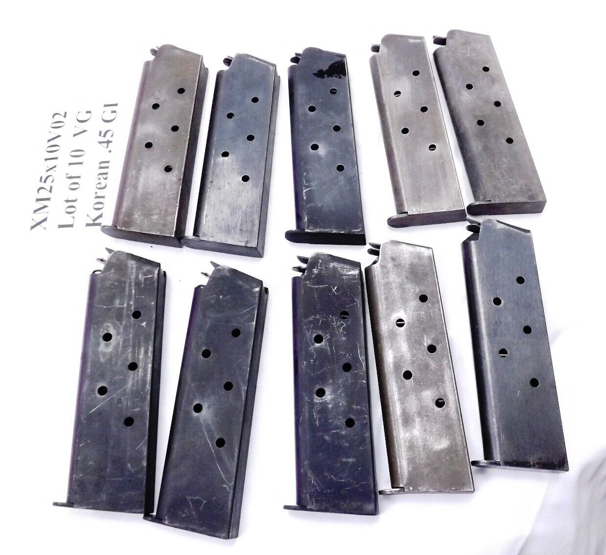 10 Korea GI Magazines fit Colt 1911 Government .45 ACP $6.90 ea Free Ship