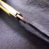 1979 Case 03244 Yellow Handle 2 Blade Pen Pocket Knife with Fob Loop - Image 10