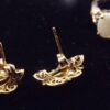 1980s Leer Gem Ltd. Opal Earrings and Ring Set 10K Size 7 - Image 5