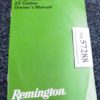 1988 Remington Factory Owner’s Manual for 572 Pump .22 Rifles New Unissued