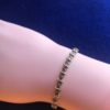 1990s Ladies 1/2 Carat 35 Diamond Tennis Bracelet 10K YG 4.50 grams 7 inch Exc - Image 3