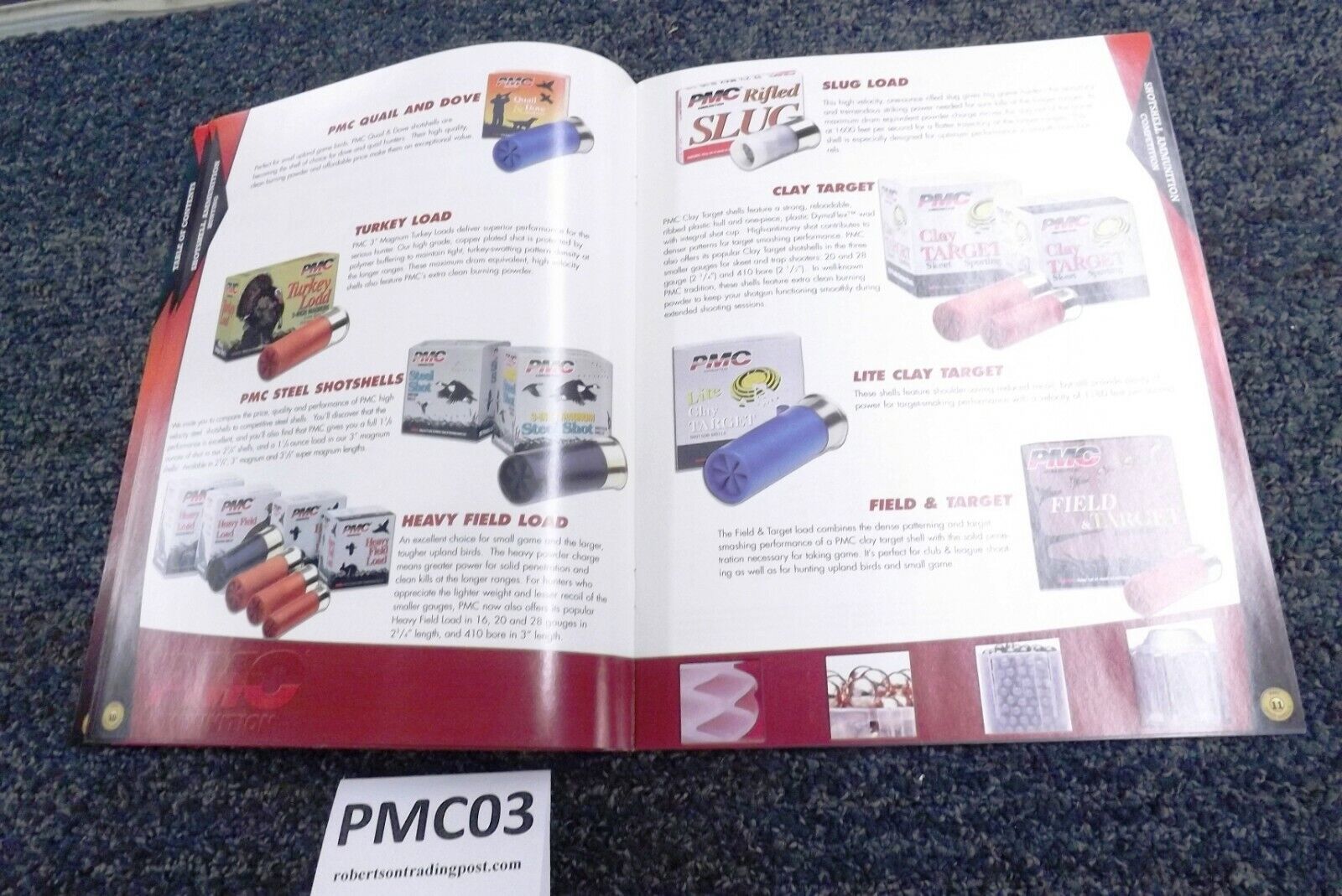 2003 PMC Ammunition Catalog 31 Pages Full Color with Ballistics Charts Excellent - Image 5