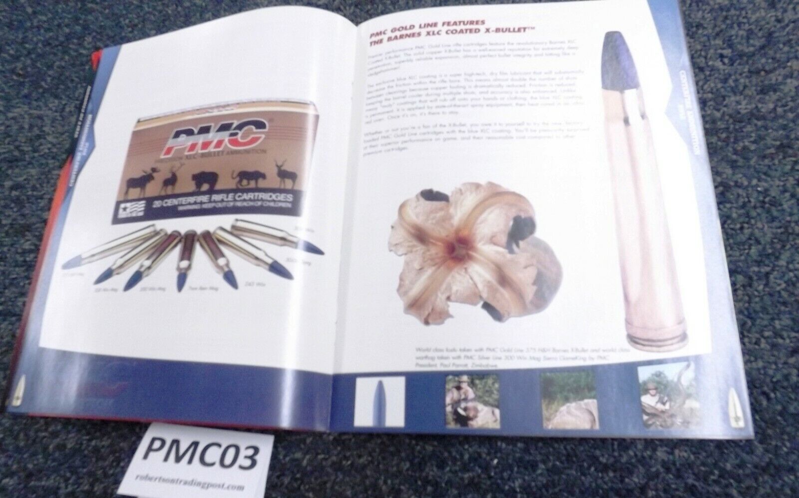 2003 PMC Ammunition Catalog 31 Pages Full Color with Ballistics Charts Excellent - Image 6