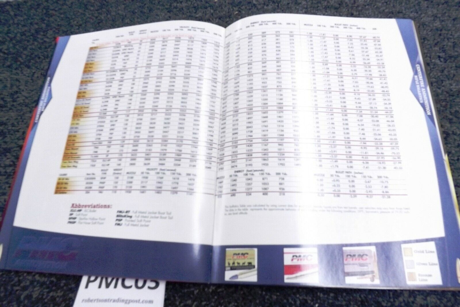 2003 PMC Ammunition Catalog 31 Pages Full Color with Ballistics Charts Excellent - Image 7