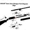 Akkar Charles Daly 28 Gauge Model 300 Pump or 600 Auto Magazine Follower - Image 5