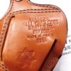 Bianchi 111 Cyclone Holster fits S&W N Frame 8 3/8 12688 Suede Lined Tan - Image 3