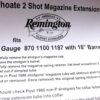 CMT Magazine Extension Kit +2 for 18 inch Barreled 12 gauge models 870 1100 All Steel Matte Blue New 19419 type Modification Required for Express, 887 & 11-87 - Image 13