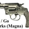 Colt Grip Screws for Postwar  Magna Small Service Walnut Grips Detective OP - Image 4