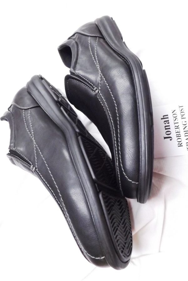 David Stone Slide on Dress or Casual Shoes Black Jonah Men’s Size 14 D NIB - Image 5