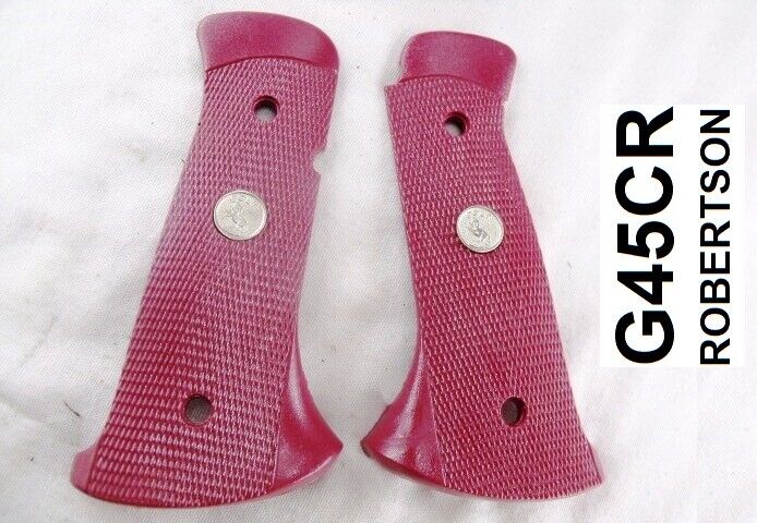 Grips Colt 1911 Reddish Pink Target Custom Shop Colt Logos Government Commander