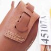 Hunter Co. Classic US Leather Holster 5 or 6 inch Auto Pistols 1970s style 45107 - Image 7
