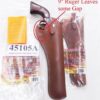 Hunter Co. US Leather Holster 6 to 8 inch Double Action Revolvers 1970s style 45 - Image 12