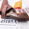 Hunter Co. US Leather Holster 6 to 8 inch Double Action Revolvers 1970s style 45 - Image 9