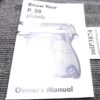 Interarms Era Walther P38 Owners Instruction Manual Blacksmith 1974 Hoffschmidt