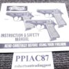 Interarms Instruction Manual for Walther PP PPK PPKS Pistols 1987 Exc 39 Pages