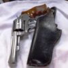 J. M. Bucheimer Federal Man Holster Left Hand Black 4 inch Revolver 1970s NCDC