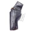Mexico 1960s Duty Holster Low Ride BP type Black Smooth Stray Type G-VG - Image 6
