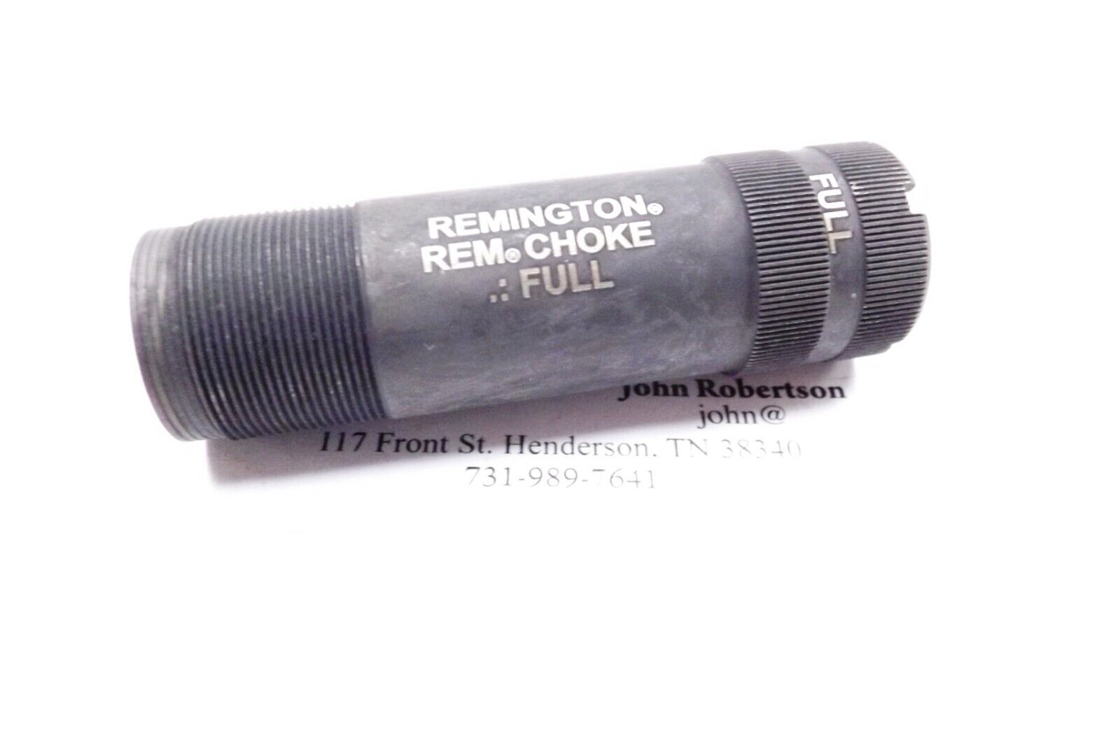 Remington Factory Rem Choke Tube 12 Gauge Extended Full .708 Muzzle Matte New